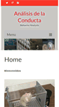 Mobile Screenshot of analisisdelaconducta.net